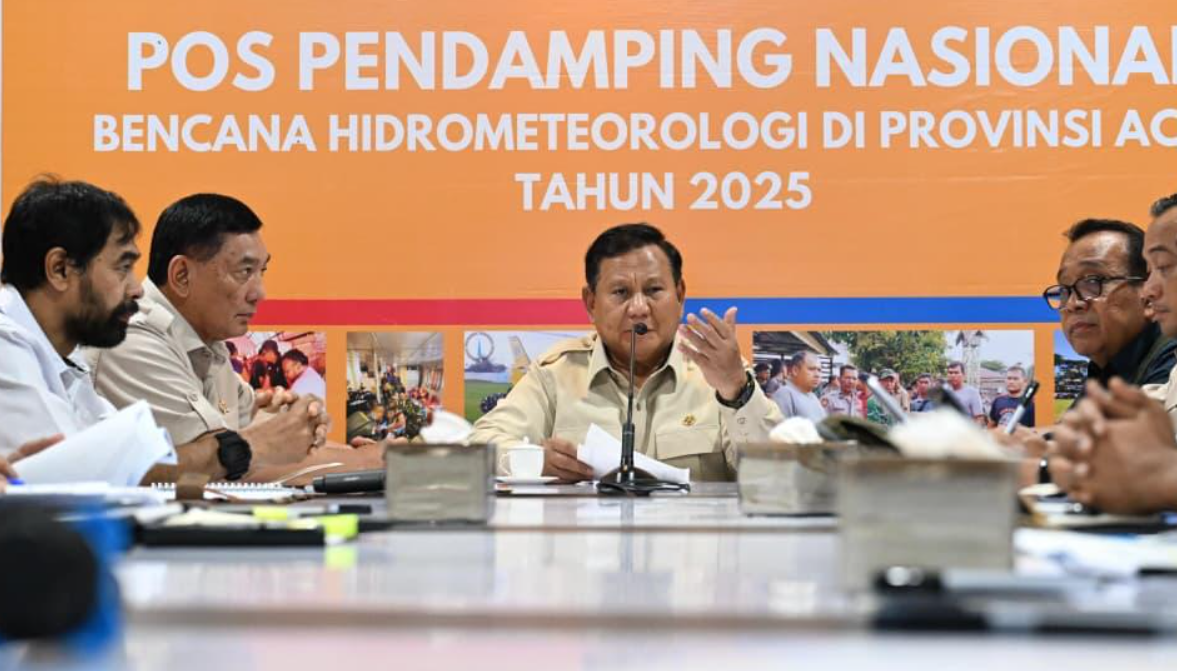 Prabowo Fokus Percepat Pemulihan Bencana Aceh dan Sumatra dalam Rapat Terbatas